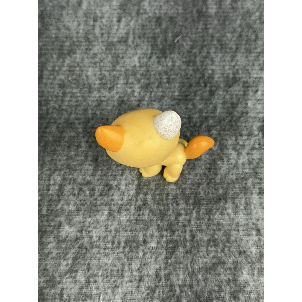 Littlest Pet Shop Beige Glitter Cat #626 Figure Hasbro 2007 LPS Collectible